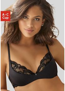 Petite Fleur Gold Büstenhebe schwarz Gr. 70B für Damen. Mit Bügel