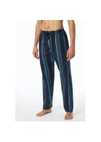 Loungehose Schiesser ""Mix+Relax"" Gr. 54, N-Gr, bunt (913, gestreift) Herren Hosen mit Kordelzug-Bund