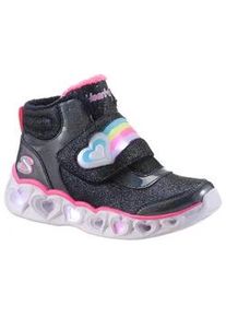 Klettboot Skechers KIDS "HEART LIGHTS-BRILLIANT RAINBOW" Gr. 34, blau (navy-pink) Kinder Schuhe mit Blinkfunktion zum Ein- & Ausschalten