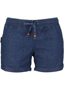 alife and kickin Shorts ALIFE & KICKIN "Damen JaneAK" Gr. XL, Normalgrößen, blau (dark denim) Damen Hosen