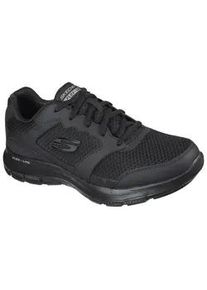 Sneaker Skechers "FLEX ADVANTAGE 4.0" Gr. 41, schwarz Herren Schuhe mit leichtem Profil, Freizeitschuh, Halbschuh, Schnürschuh