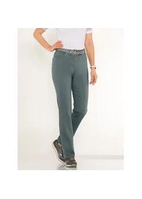 WITT Stretch-Jeans CASUAL LOOKS Gr. 50, Normalgrößen, blau (wintertürkis) Damen Jeans