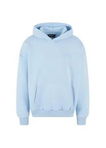 Kapuzensweatshirt DROPSIZE "Dropsize Herren Heavy Oversize HD Print Hoodie" Gr. XL, blau (babyblue) Herren Sweatshirts