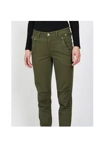 Cargohose Gang "94GERDA CARGO" Gr. 27, N-Gr, grün (avocado) Damen Hosen