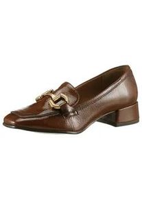 Slipper Tamaris Gr. 36, braun (cognac) Damen Schuhe Blockabsatz, Pumps, Halbschuh, Schlupfschuh mit modischer Zierspange