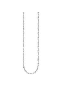 Silberkette Thomas Sabo "Schmuck Silber 925 Halskette Singapurkette, KE2284-001, KE2284-413" Halsketten Gr. 45, Silber 925 (Sterlingsilber), L: 45cm B: 1,7mm, silberfarben Damen