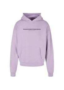 Kapuzensweatshirt Merchcode "Merchcode Herren WD - Believe In Yourself Ultra Heavy Hoody" Gr. S, lila Herren Sweatshirts