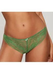 String Lascana "Daisy" Gr. 44/46, grün Damen Unterhosen aus leicht transparenter Spitze