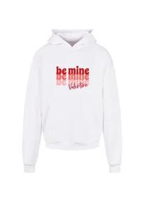 Kapuzensweatshirt Merchcode "Merchcode Herren Valentines Day - Be Mine Ultra Heavy Hoody" Gr. 4XL, weiß Herren Sweatshirts