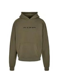 Kapuzensweatshirt Merchcode "Merchcode Herren NITM-Halloween Ultra Heavy Hoody" Gr. XL, grün (olive) Herren Sweatshirts