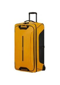 Reisetasche Samsonite "ECODIVER, 79 cm, Yellow" Gr. B/H/T: 44cm x 79cm x 31cm, gelb Taschen mit Trolley- und Rucksackfunktion; teilweise aus recyceltem Material