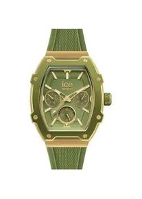 Ice Watch Multifunktionsuhr ICE-WATCH "ICE boliday - Alu Small MT" Armbanduhren grün (khaki) Damen Quarzuhr, Armbanduhr, Damenuhr, analog, Datum, 1224-Stunden-Anzeige