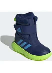 Winterstiefel Adidas SPORTSWEAR "WINTERPLAY KIDS STIEFEL" Gr. 31, dark blue / burst Damen Schuhe Snowboots, Winterboots, Winterschuhe