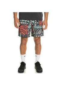 Badeshorts Quiksilver "Highlite Omni Short" Gr. L, US-Größen, bunt (grey violet) Herren Badehosen