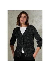 Cardigan Cecil Gr. S (38), schwarz Damen Strickjacken im soften Baumwoll-Mix