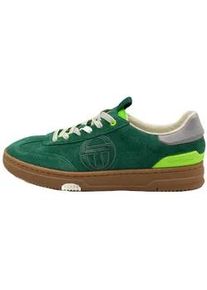 Sneaker Sergio Tacchini "NEO TERRACE DA Unisex" Gr. 45, Normalschaft, grün (evergreen-gum-fluo green) Schuhe Sneaker Herren Damen, Sneakers, Sportschuhe, Laufschuhe, Retro, Sale