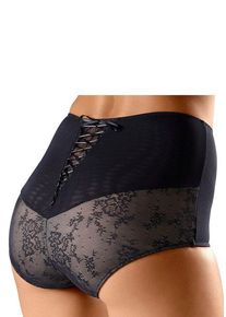 Petite Fleur Gold Panty-Ouvert schwarz Gr. 48/50 für Damen. Figurbetont