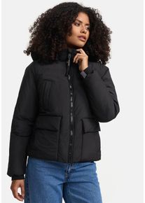 Marikoo Damen Winterjacke "Morinaa", schwarz, Gr. L, Obermaterial: 100% Polyester; Innenmaterial: 100% Polyester; Futter&Wattierung: 100% Polyester,