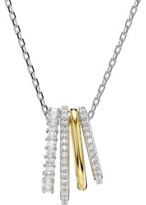 Swarovski Damen Kette mit Anhänger "Schmuck Geschenk Halskette Hyperbola, 5696626", Metall, L: 45cm, gold, Metall, Halsketten, mit Swarovski Kristall