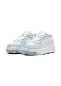 Puma Kinder Sneaker "Carina Street Sneakers Mädchen", Gr. 30, weiß, Obermaterial: Synthetik; Futter: Textil; Innensohle: Textil; Laufsohle: Gummi,