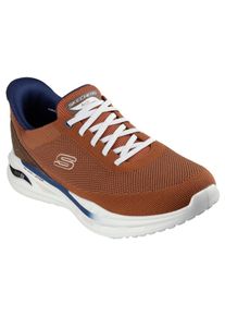 Skechers Herren Slip-On Sneaker "ARCH FIT ORVAN-KINCADE", Gr. 41, rot, Textil, sportlich, Schuhe, Trainingsschuh, Schnürschuh, Schlupfschuh mit