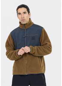 WHISTLER Herren Fleecejacke "Sprocka", braun, sportlich, Gr. XL, unifarben, 100% Polyester, Jacken, im atmungsaktiven und weichen Design