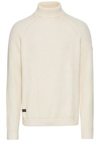Camel Active Herren Rollkragenpullover, beige, casual, Gr. XXL, unifarben, Strick, Obermaterial: 60% Baumwolle, 30% Polyacryl, 10% sonstige Fasern,