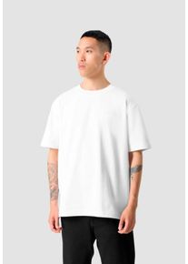 BMW Herren T-Shirt, Gr. XS, grau, Obermaterial: 100% Baumwolle, unifarben mit Farbeinsatz, casual, Shirts, mit geprägtem BMW M Logo auf der Brust