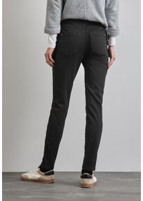 Street One Damen Skinny-fit-Jeans, schwarz, casual, Gr. 44, unifarben, Web, Jeans, 65% Baumwolle, 16% Polyester, 16% Viskose, 3% Elasthan, Jeans,