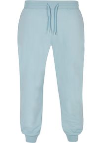 Urban Classics Herren Stoffhose "Urban Classics Herren Basic Sweatpants", blau, Gr. S, unifarben, 80% Baumwolle, 20% Polyester, Hosen