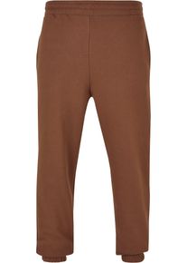 Urban Classics Herren Stoffhose "Urban Classics Herren Ultra Heavy Sweatpants", braun, Gr. S, unifarben, 100% Baumwolle, Hosen