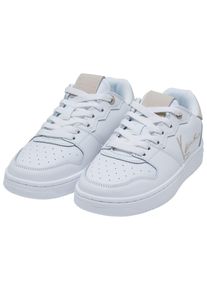 Karl Kani Herren Trainingsschuh "Karl Kani Herren KKFWW000218 89 LOW LOGO", Gr. 37,5, beige, Leder, Schuhe