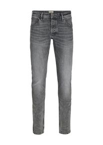 Jack & Jones JACK & JONES Herren Slim-fit-Jeans "JJIGLENN JJCOLE CB 125", grau, modisch, Gr. 28, Abriebeffekte, Denim/Jeans, Obermaterial: 98% Baumwolle, 2%