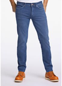 Bison Herren 5-Pocket-Jeans "Bison Jeans", blau, Gr. 33, Oberstoff: 92% Baumwolle, 6% Polyester, 2% Elasthan, Jeans