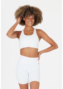 ENDURANCE ATHLECIA ATHLECIA Damen Sport-BH "Myolie", Gr. L, weiß, 82% Polyester, 18% Elasthan, unifarben, sportlich, BHs, mit 4-Wege-Stretch und mittlerem Support