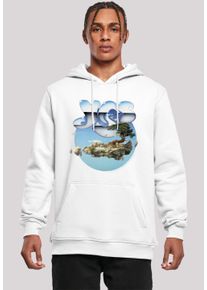 F4NT4STIC Herren Kapuzenpullover "YES Chrome Island", weiß, casual, Gr. XL, Obermaterial: 65% Baumwolle, 35% Polyester, Pullover, Premium Qualität