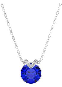 Swarovski Damen Kette mit Anhänger "Halskette Bella V, 5662088 5662091 5724285 5724286 5724287 5724289", Metall, L: 43cm, weiß, Metall, Halsketten,