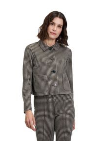 Betty Barclay Damen Jackenblazer "Betty Barclay Casual-Blazer langarm", schwarz, Basic, Gr. 36, Obermaterial: 65% Polyester, 32% Viskose, 3%