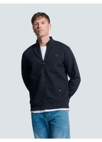 NO EXCESS Herren Sweater "NO EXCESS Sweatshirt mit Vollreißverschluss", blau, Gr. XXXL, 66% Baumwolle, 33% Polyester, 1% Elasthan, Sweatshirts