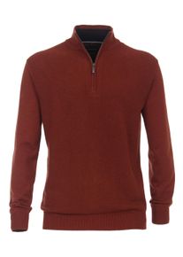 Casamoda Herren Troyer "Casamoda Troyer uni", orange, Gr. 6XL, 100% Baumwolle, Pullover