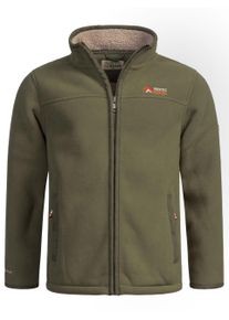 Arctic Seven Herren Fleecejacke "ASZeroo", grün, Gr. XXL, Obermaterial: 100% Polyester; Innenmaterial: 100% Polyester, Jacken, mit hoch schließendem