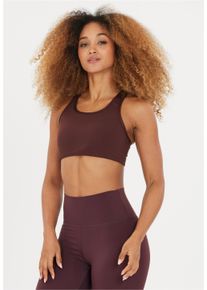 ENDURANCE ATHLECIA ATHLECIA Damen Sport-BH "Myolie", Gr. L, rot, 82% Polyester, 18% Elasthan, unifarben, sportlich, BHs, mit 4-Wege-Stretch und mittlerem Support