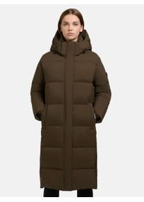 Khujo Damen Steppmantel "Rachel Matt-YM", grün, modisch, Gr. M, Obermaterial: 100% Polyester; Innenfutter: 100% Nylon; Wattierung: 100% Polyester,