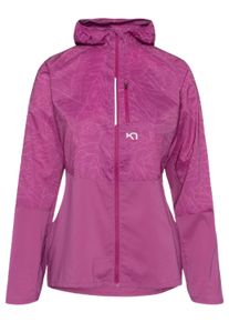 KARI TRAA Damen Laufjacke "Vilde", rot, Gr. S, 92% Polyester, 8% Elasthan, Jacken, mit wasserbeständigem Material