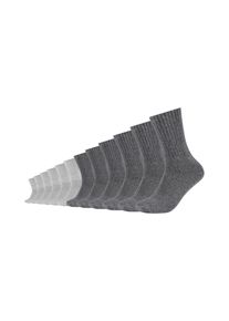 s.Oliver Damen Socken "Socken 12er Pack", Gr. 41, grau, 55% Baumwolle 42% Polyester 3% Elasthan, uni, Socken