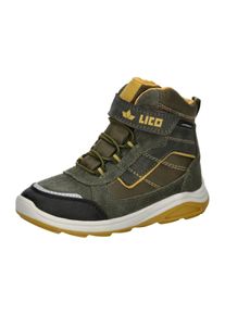 Lico Kinder Sneaker "Freizeitschuh Jarek VS", Gr. 27, grün, Leder, Schuhe