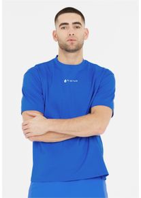 Virtus Herren Funktionsshirt "Deran", blau, sportlich, Gr. XXXL, bedruckt, 53% Baumwolle, 30% Polyester, 17% Elasthan, Shirts, mit stylisch
