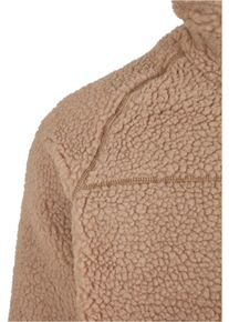 Brandit Herren Sweatjacke "Brandit Herren Teddyfleece Troyer", braun, Gr. S, unifarben, 100% Polyester, Sweatjacken