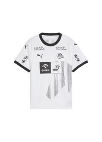 Puma Kinder Trainingsshirt "THW Kiel 24/25 Heimtrikot Jugendliche", schwarz-weiß, Gr. 128, bedruckt, Obermaterial: 100% Polyester; Rippe: 100%