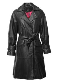 Maze Damen Lederjacke "4202169", schwarz, Gr. L, Obermaterial: 100% Lammleder / Innenfutter: 100% Baumwolle / Ärmelfutter: 100% Polyester, Jacken
